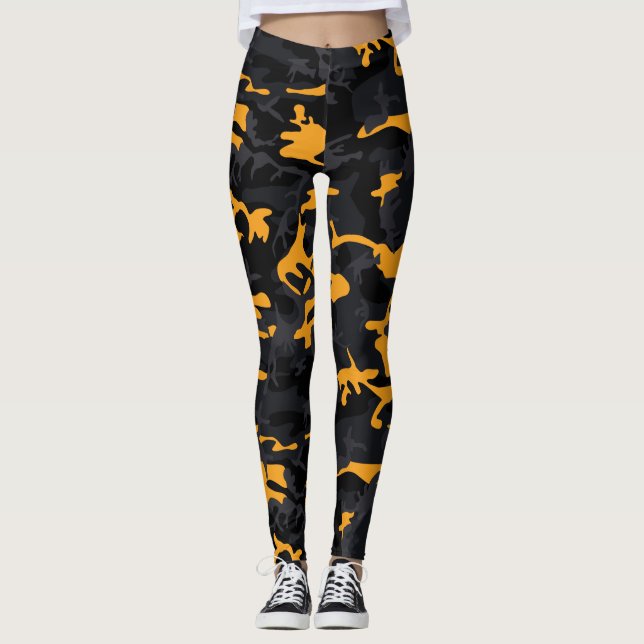 Leggings Saffron destaca Camo (Anverso)