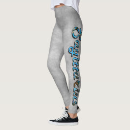 Leggings Sagittarius en Gemstone Turquesa
