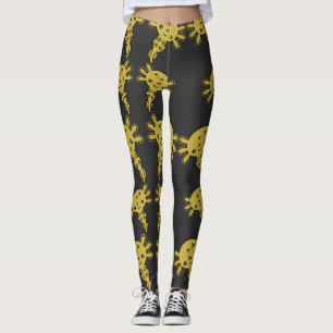Leggings Salamander Axotl exótico