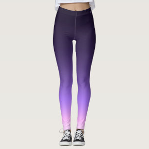 Leggings Salida del sol púrpura temprana