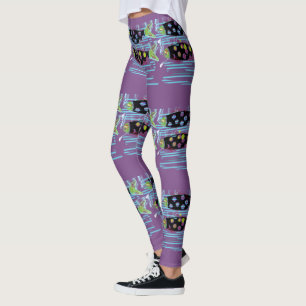 Leggings salmón migrante Thunder_Cove morado