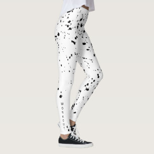 Leggings Salpicadura de la pintura del entrenamiento