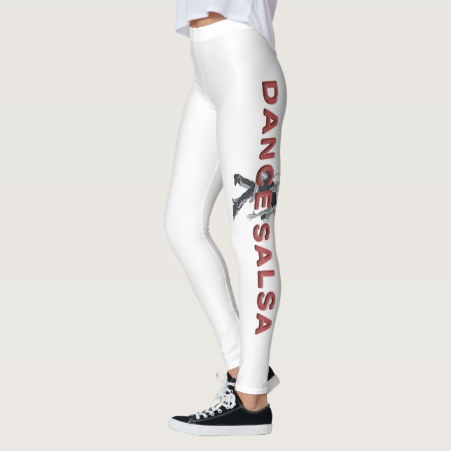 Leggings Salsa SUPERIOR de la danza (Izquierda)