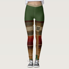 LEGGINGS "SALSA VERDE" ESTAMPADO AUTÉNTICO - LEGADO HISPANO