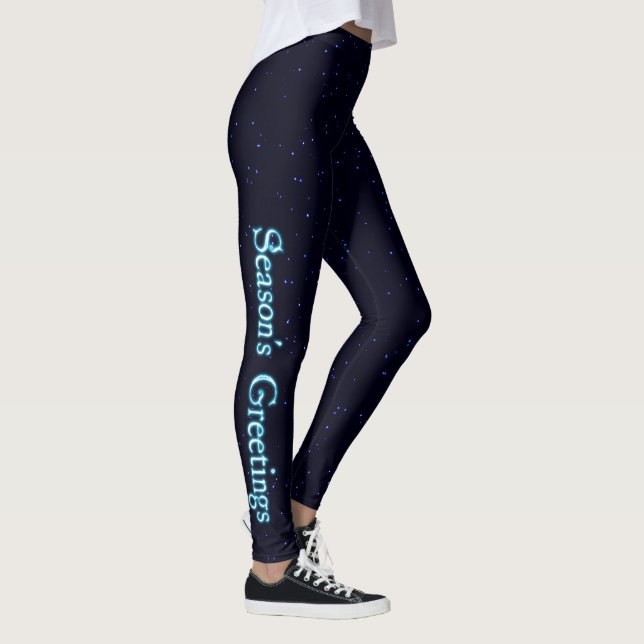 Leggings Saludos de temporada a las estrellas (Derecha)