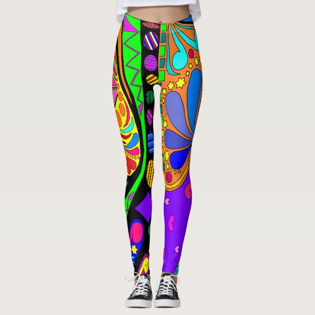 Leggings Salvaje y loco (Anverso)