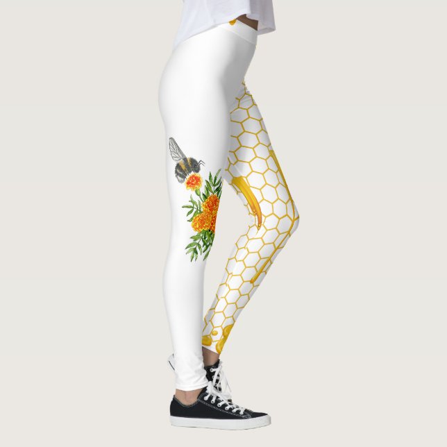 Leggings Salven Las Abejas, Honeycomb (Derecha)