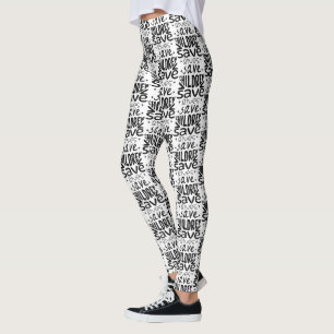 Leggings Salven niños, salven vidas