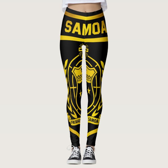 Leggings Samoa Emblem (Anverso)