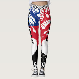Leggings SAMOAN ROOTS Blk