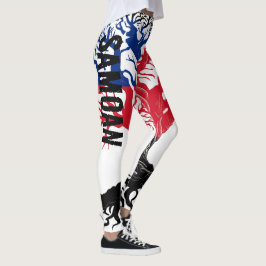 Leggings SAMOAN ROOTS Blk