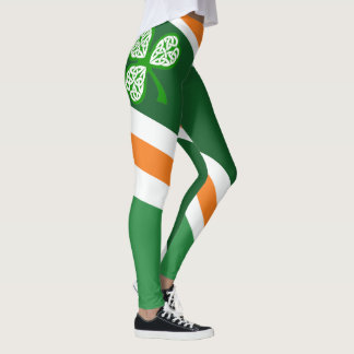 Leggings San Patricio grita hacia fuera Erin va Bragh