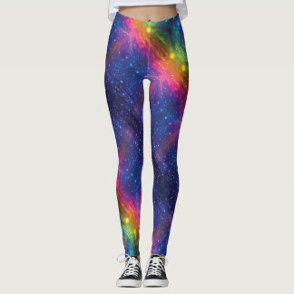 Leggings Sanador Reiki Galaxia Arcoíris Cósmico Cosmos Míst