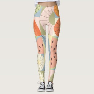 Leggings Sandía de cítricos de verano: Resumen de la placa