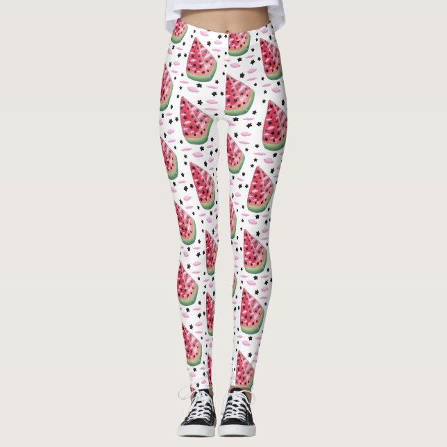 Leggings Sandía estrella  (Anverso)