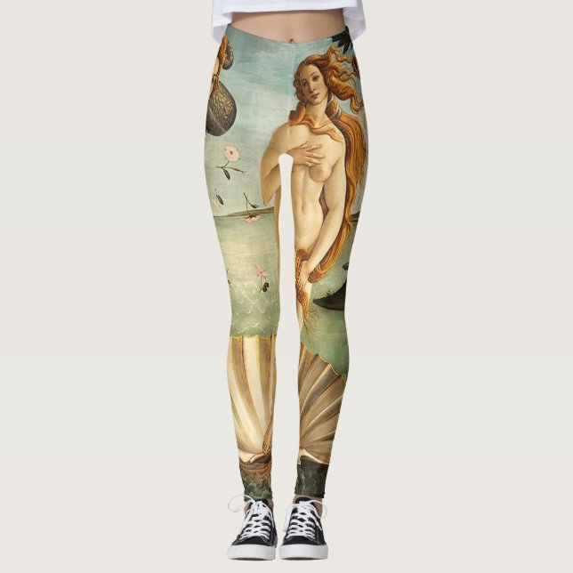Leggings Sandro Botticelli Nacimiento De Venus (Anverso)