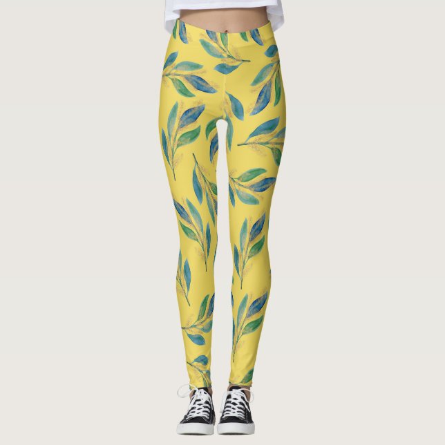 Leggings Sangre naranja (Anverso)