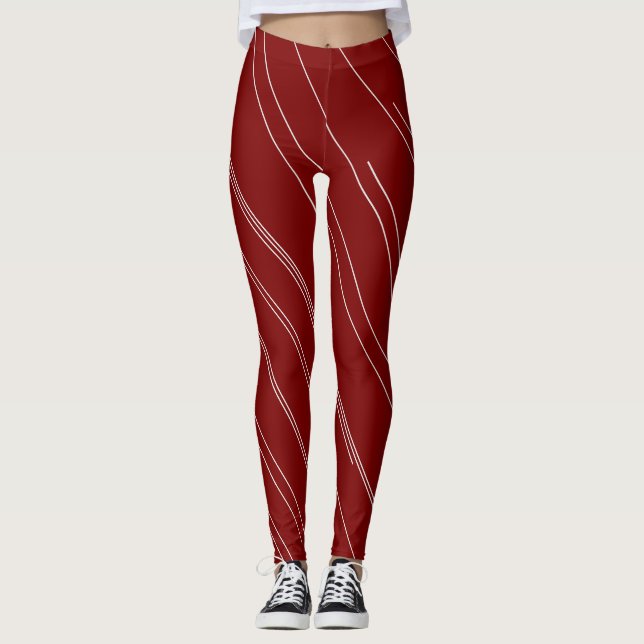 Leggings SangriaVelvet Blanco  (Anverso)