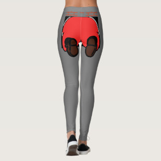 Leggings Santa Butt Leggray