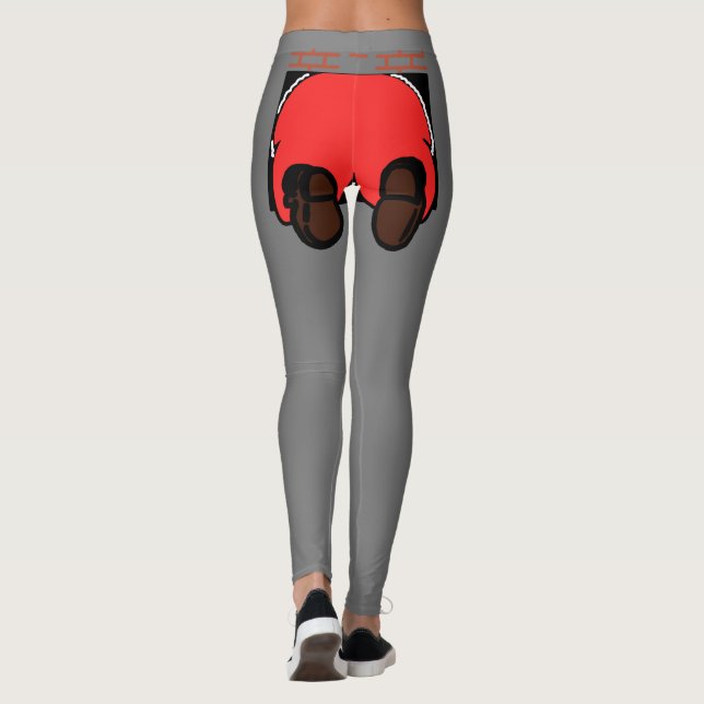 Leggings Santa Butt Leggray (Reverso)
