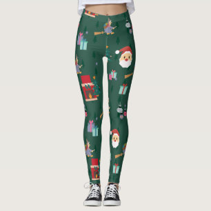Leggings santa claus befana