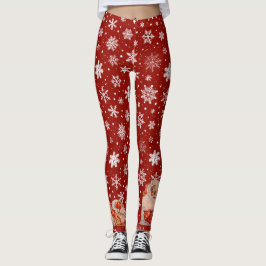 Leggings Santa en Nieve