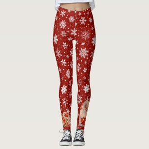 Leggings Santa en Nieve