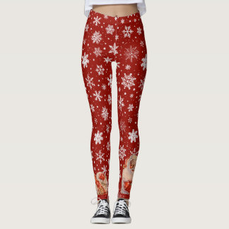 Leggings Santa en Nieve