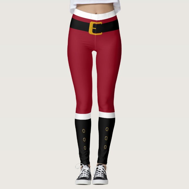 Leggings Santa Leggings-Red (Anverso)