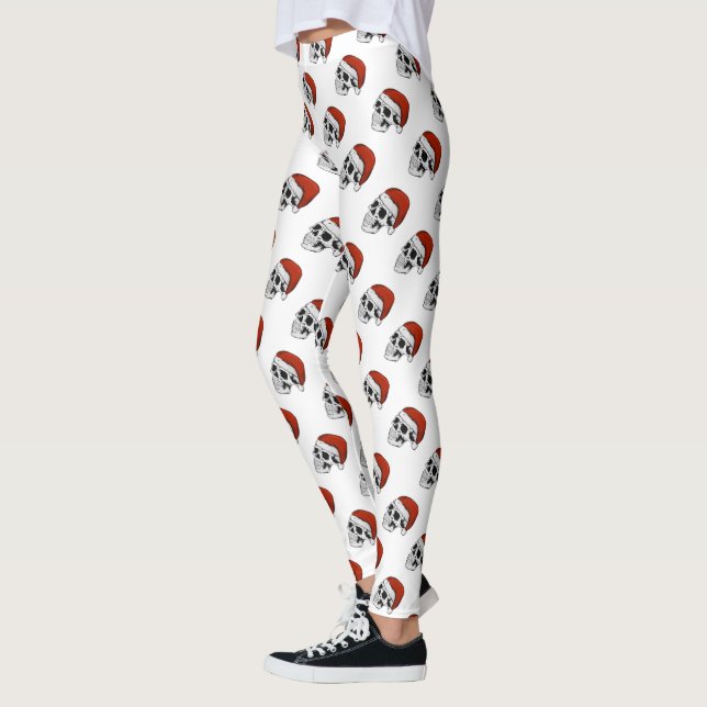 Leggings Santa Skulls (Izquierda)