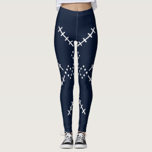 Leggings Sashiko Stitching