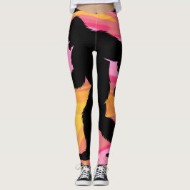 Leggings Sasquatch en rosa
