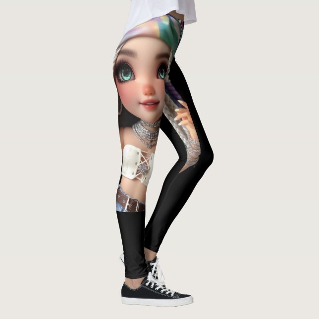 Leggings Sassy CHIBI DOLL Matching  (Derecha)