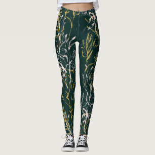 Leggings sauce silvestre verde
