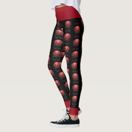 Leggings Scary Halloween Skull