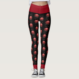 Leggings Scary Halloween Skull