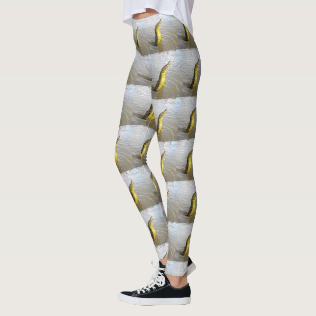 Leggings Scary Snappers: El Salto del Cocodrilo, (Izquierda)