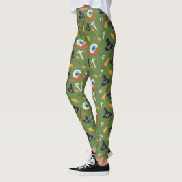 Leggings Scary Witch