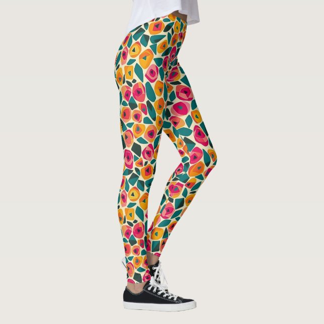Leggings Scattered Floral Love (Derecha)
