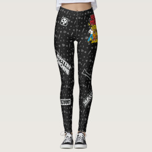 Leggings Scooby-Doo el   "pesado se entromete" el gráfico
