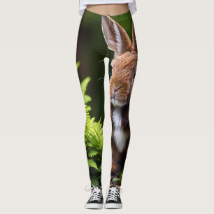 Leggings "Scooby the Dwarf Bunny: Un pequeño baile de alegr