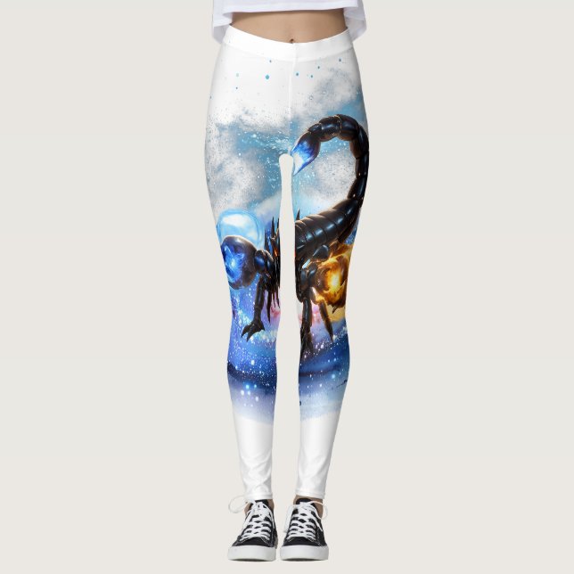 LEGGINGS SCORPION OF THE COSMIC ARCANE (Anverso)