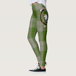 Leggings Scotstee Clan Cunningham Dress Green Dancers Crest