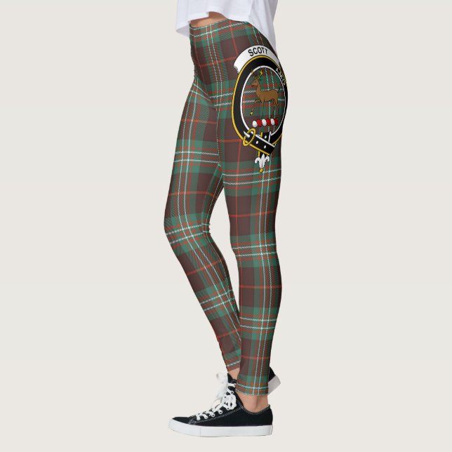 Leggings Scotstee Clan Scott Brown Ancient Crest Tartan (Izquierda)
