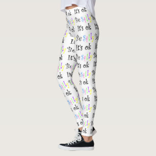 Leggings Sé tonto, está bien