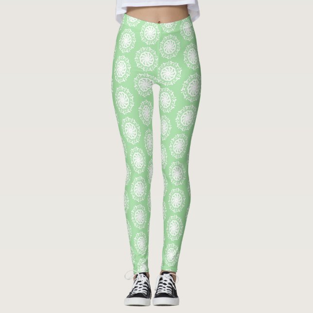 Leggings Seafoam Mandala (Anverso)