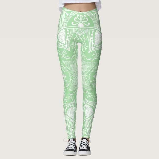 Leggings Seafoam Mandala (Anverso)