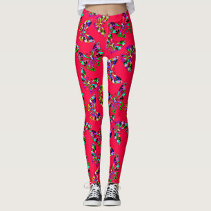 Leggings Seamless personalizado lindo niños divertidos abst