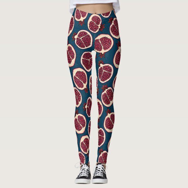 Leggings Secciones de grano (Anverso)