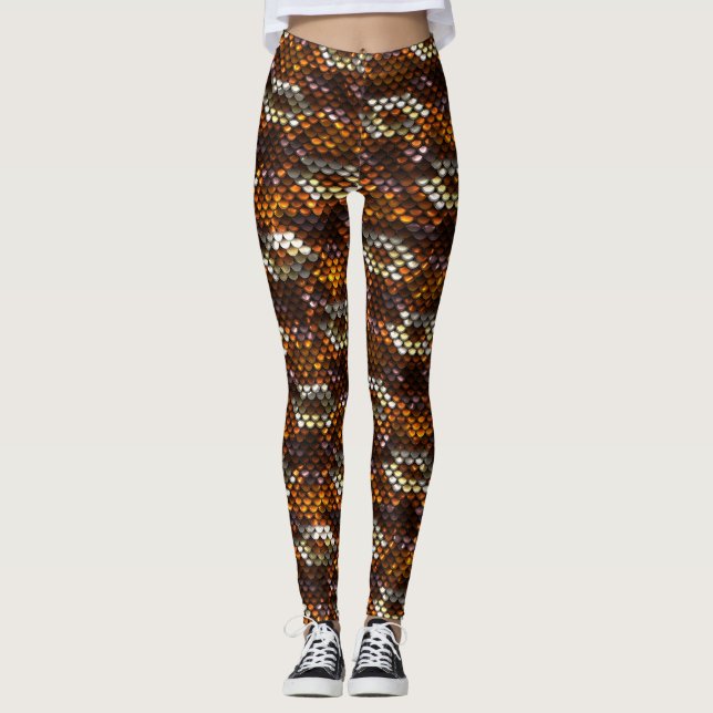 Leggings Secuencia de Color de Otoño (Anverso)